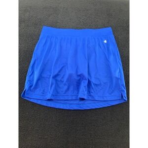 Badger Sport Ladies XL Blue Athletic Skort Tennis‎ Golf Skirt Built-in Shorts